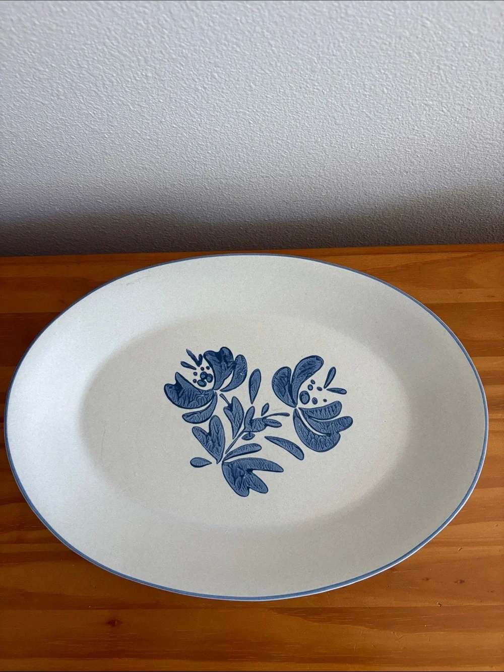 Pfaltzgraff Yorktowne Platter Oval USA Old Castle #16 Vintage 14” Turkey Serving